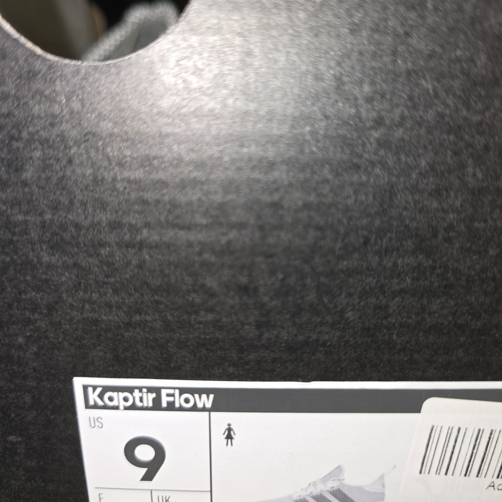 Adidas Kaptir Flow Sneakers in Gray and White - Picture 2 of 2
